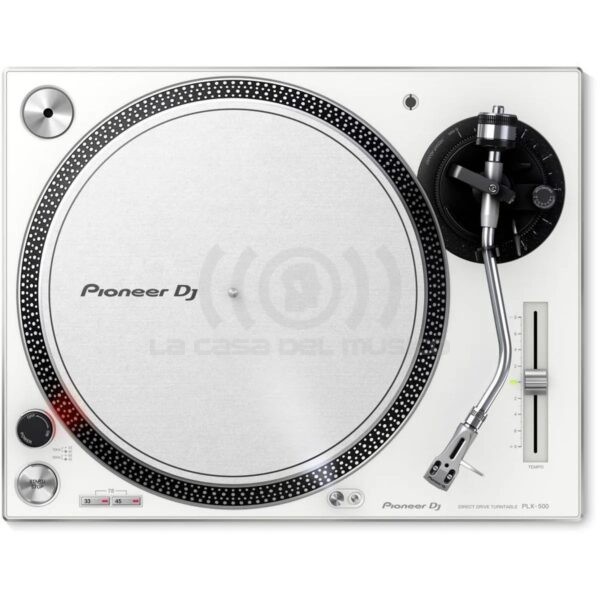 Tornamesa Pioneer DJ PLX-500-W color blanco