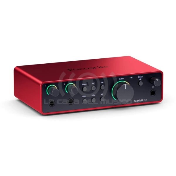 Focusrite Pack de audio Studio Scarlett 2i2 4th gen