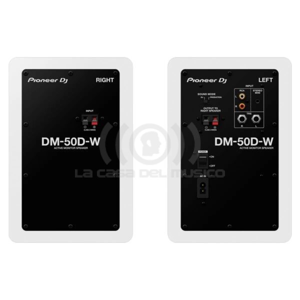 Pioneer Dj DM-50D-W Monitor activo