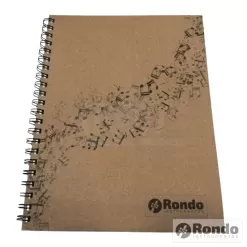 Rondo Cuaderno de Pauta 100 hojas reciclado