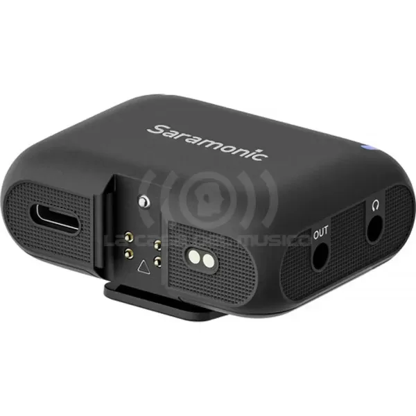 Saramonic Blink 500 B2+ Sistema de micrófono con clip inalámbrico para 2 personas, cámaras y dispositivos móviles (2,4 GHz)