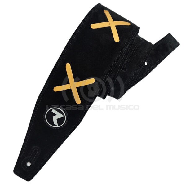 Raven Straps Signature Gilmour 3″ Black