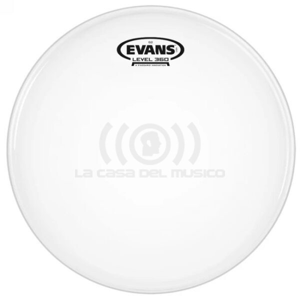 Evans B13G2 Parche Bateria G2 Coated Blanco 13″