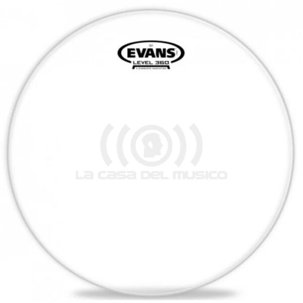 EVANS TT12G1 Parche de 12” para Tom G1 Clear de capa simple