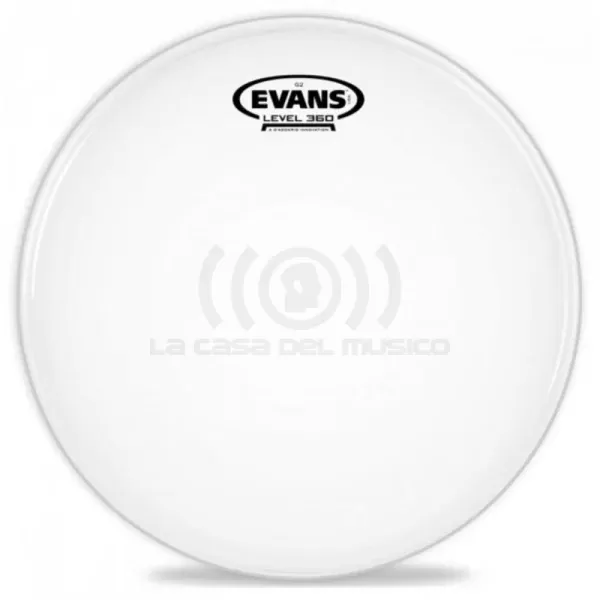 EVANS TT12G2 Parche de 12” para Tom G2 transparente de capa doble