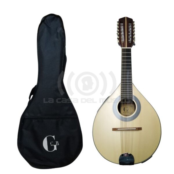 Mandolina GCR electroacustica 12C C/F M-12E