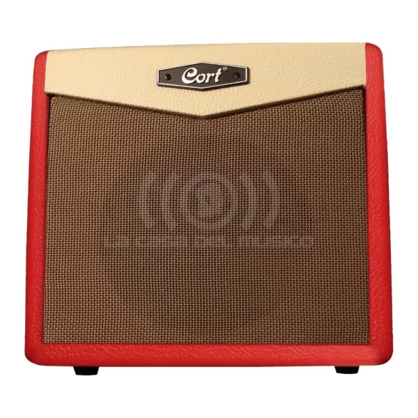 CORT CM15R-DR Amplificador 15 Watts Guitarra Dark Red