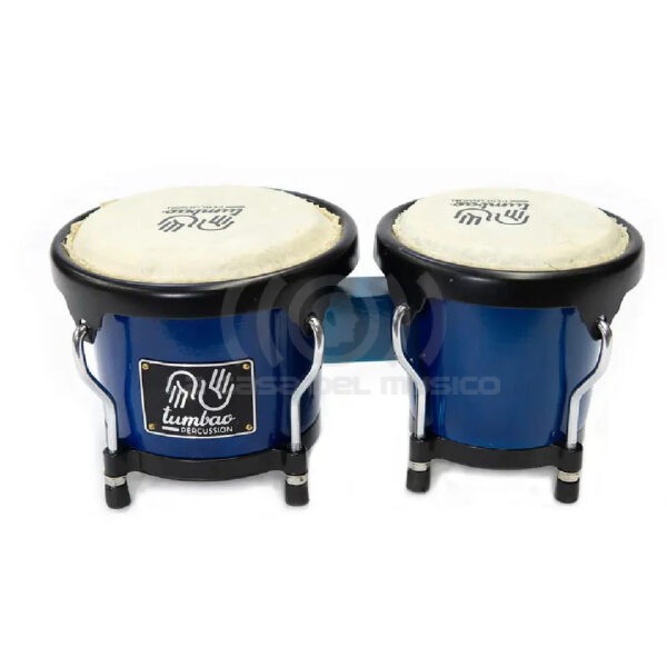 Tumbao TP1202 KID Bongo 4” + 5” With Simple Bag Color Azul