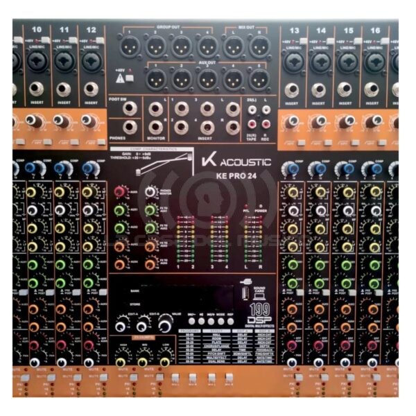 K-ACOUSTIC KE-PRO 24 Mixer Análoga 24 Canales