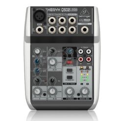 Behringer Q502USB Mezclador XENYX 5 Canales Interfaz USB 2 Buses