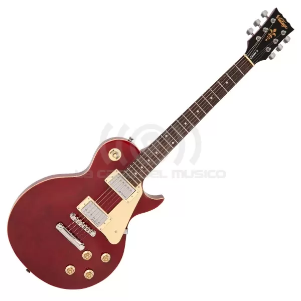 Vintage V10WR Les Paul Guitarra Electrica