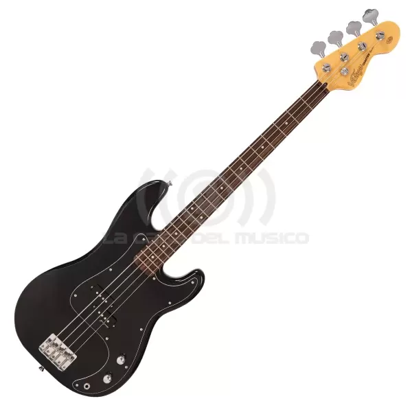 Vintage V40 Coaster Series Pack Bajo Eléctrico Gloss Black