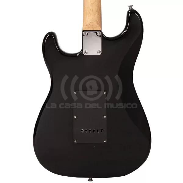 Vintage V60 Coaster Series Pack Guitarra Eléctrica Gloss Black