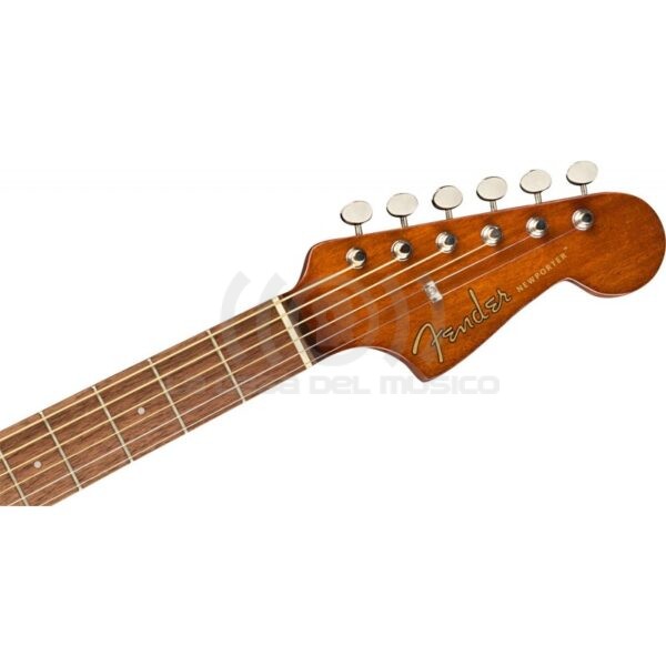 Fender Newporter Player Guitarra Electroacústica Cuerdas Metal