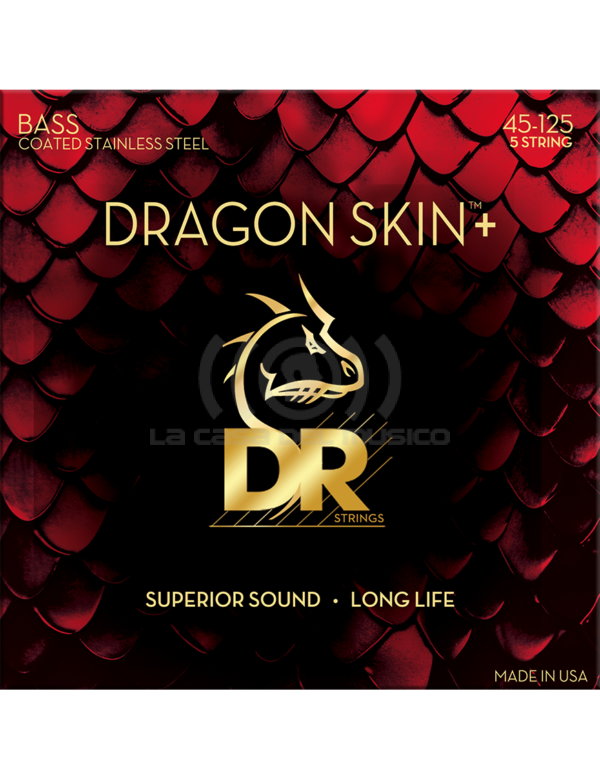 DR Dragon Skin Cuerdas para Bajo 45/125