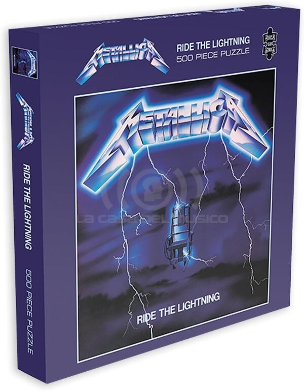 Puzzle Metallica Ride The Lightning 500 Piezas