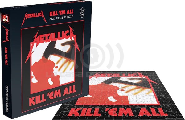 Puzzle Metallica Kill Em All 500 Piezas