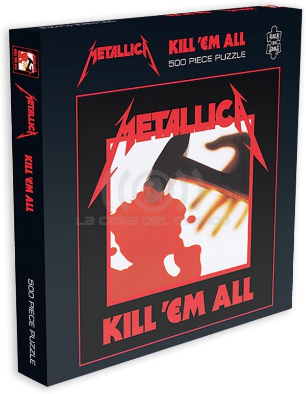 Puzzle Metallica Kill Em All 500 Piezas