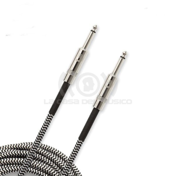 D”addario PW-BG-15BG Cable 15ft Enmallado Gris