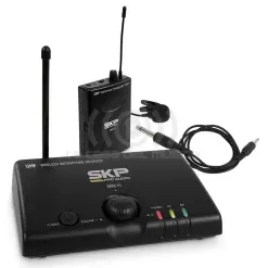 Micrófono Inalámbrico Doble SKP UHF 600 Pro