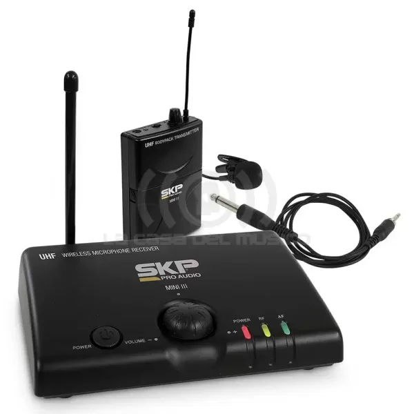 Skp MINI III Microfono Solapa UHF