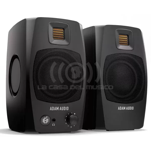 Adam Audio D3V Black Par Monitores de escritorio Activos