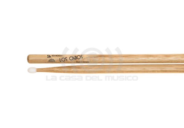 Los Cabos Drumsticks 5A Red Hickory Nylon Tip LCD5ARHN