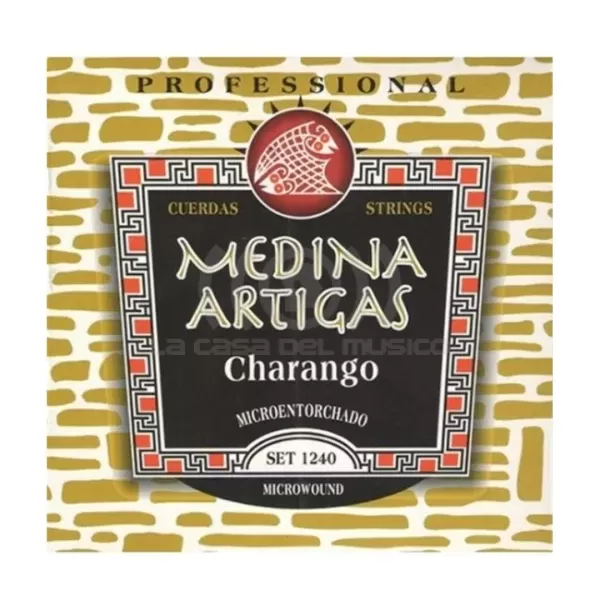 Medina Artigas SET1240 Set Cuerda Charango Microentorchado