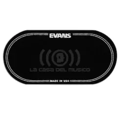 Evans EQPB2 Parche Negro Refuerzo de Bombo