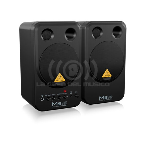 Behringer Par Monitores de Estudio MS16