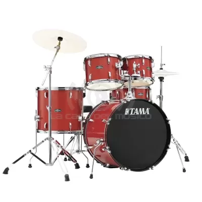 TAMA STAGESTAR BATERIA ACUSTICA 5 PIEZAS CANDY RED SPARKLE ST52H5-CDS