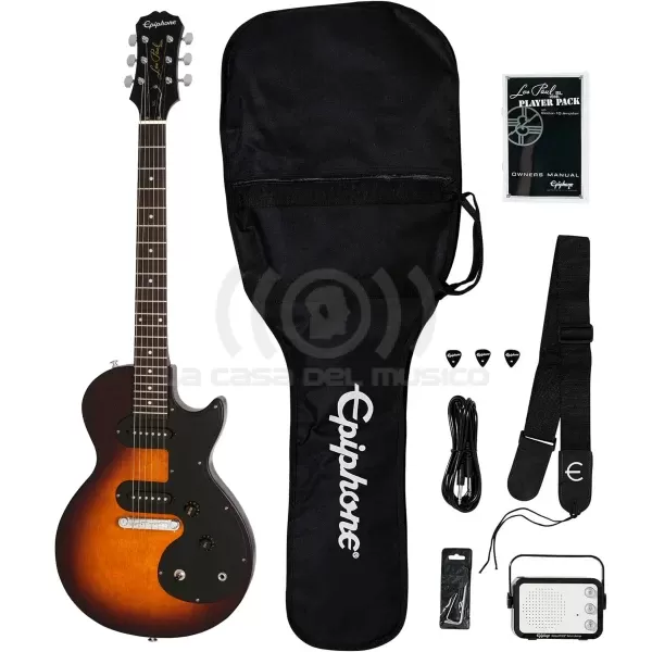 Epiphone Les Paul SL Starter Pack- Vintage Sunburst Pack de guitarra eléctrica
