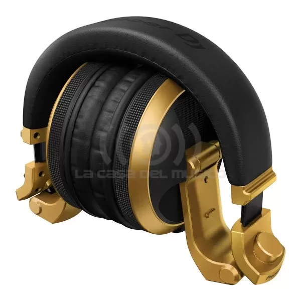 Audífonos Dj con bluetooth Pioneer DJ HDJ-X5BT-N Dorados