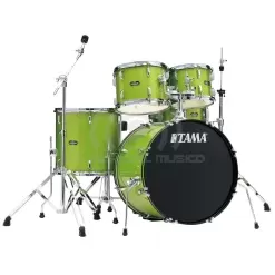 Batería acústica TAMA Stagestar ST52H5 5 piezas – Lime Green Sparkle