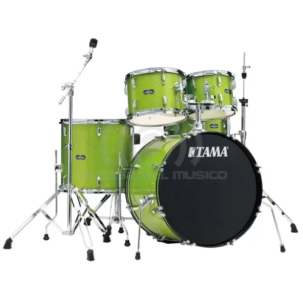 TAMA STAGESTAR BATERÍA ACUSTICA 5 PIEZAS LIME GREEN SPARKLE
