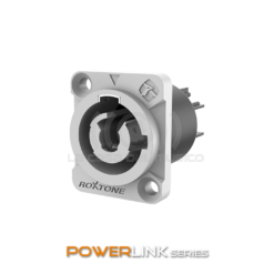 ROXTONE RAC3MPO Conector Powercom Chasi Output 3 Polos 20 Amper