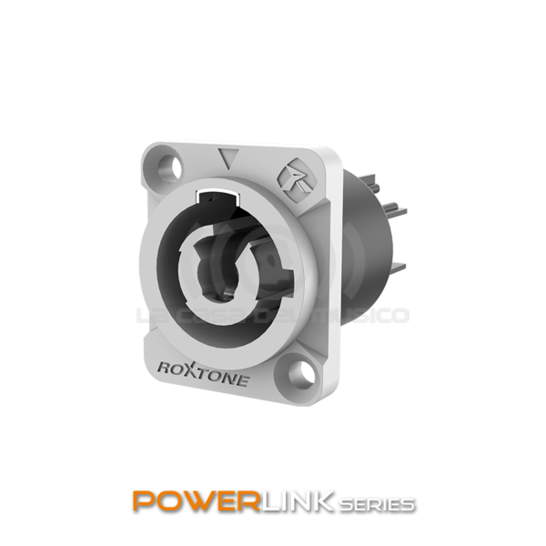 ROXTONE RAC3MPO Conector Powercom Chasi Output 3 Polos 20 Amper
