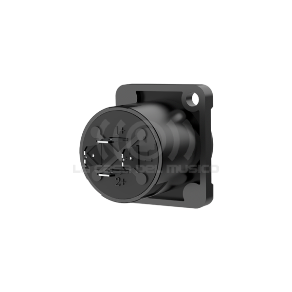 ROXTONE RS4MD-T Conector macho para altavoz de 4 polos contactos estañados