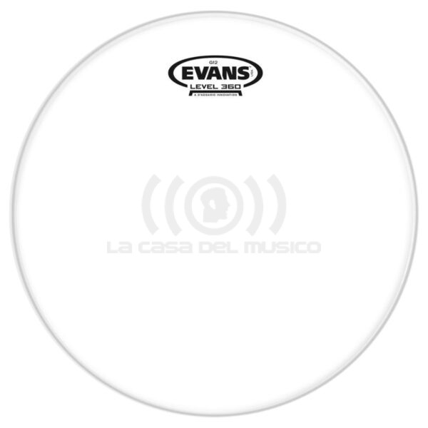 Parche Evans 14″ G12 Clear TT14G12