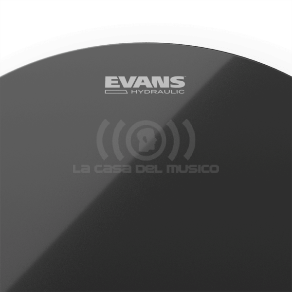 EVANS PARCHE TOM HYDRAULIC NEGRO 12 TT12HBG