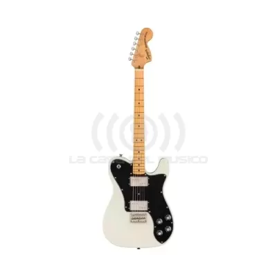SQUIER 0374060505 Guitarra Eléctrica Tele Classic Vibe Deluxe 70s color Olympic White