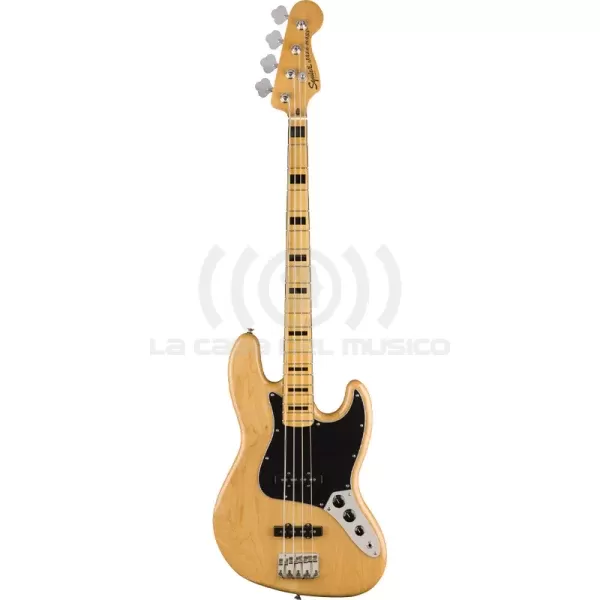 Bajo Eléctrico Fender Squier 0374540521 Cv 70S Jazz Bass Mn Natural