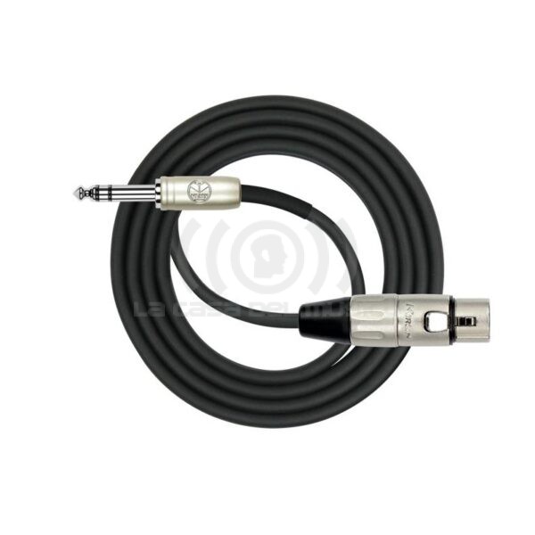 KIRLIN CABLE 6.3 TRS A XLR HEMBRA 2 METROS