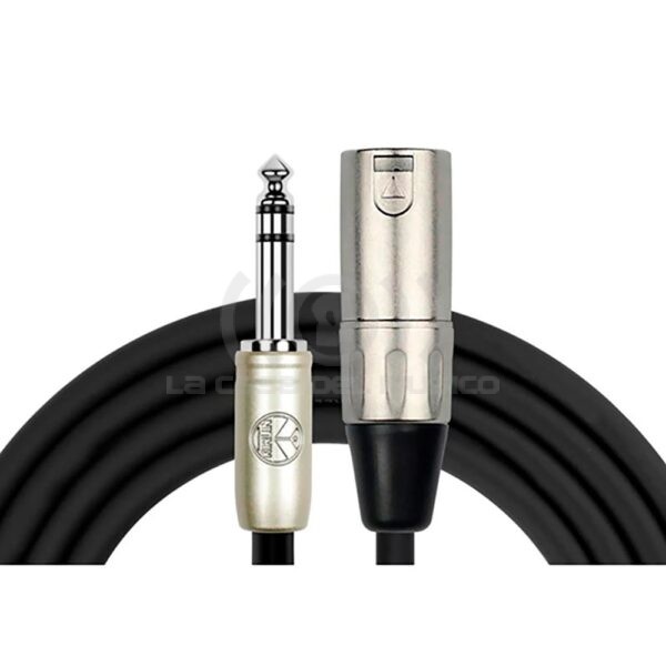 KIRLIN MP-483PR 2M CABLE AUDIO XLR (M) – 1/4 TRS PLUG