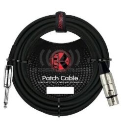 Kirlin MPC-282/PN XLR Hembra a Plug 6,3 mono 3MTS