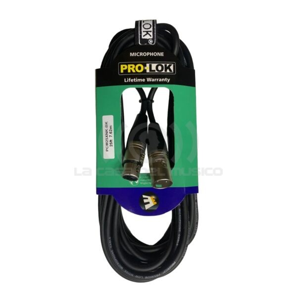 PROLOK PCM25XNK CABLE MICROFONO 7.62MT