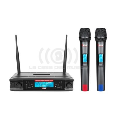 Micrófono Doble Inalámbrico Novik UNK-660