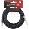 Cable Kirlin IWCC-201PN/Verde de tela 3 MTS Plug-Plug