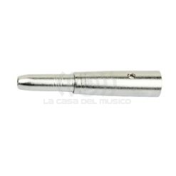 KIRLIN ADAPTADOR DE XLR MACHO A PLUG 6.3 HEMBRA