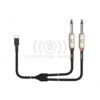 KIRLIN ADAPTADOR DE XLR MACHO A PLUG 6.3 HEMBRA